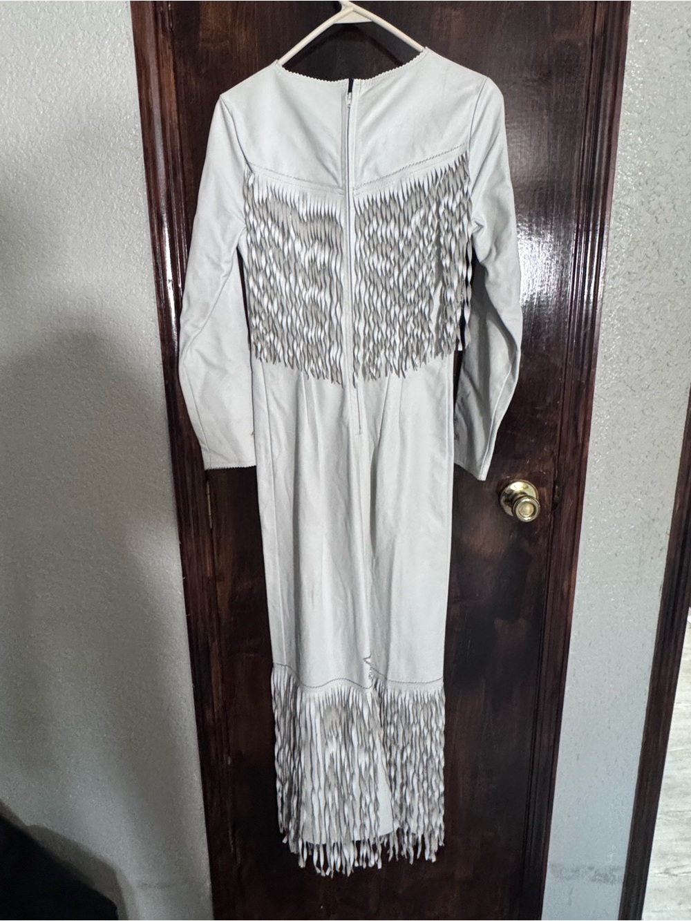 Leather western rodeo queen dress - Picture 3 of 3